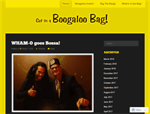 Tablet Screenshot of boogaloobag.com
